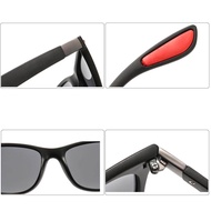 naturehike Brand Design Sunglasses for Men and Women Classic Polarized Driving Square Frame Sun Glasses Male Goggle UV400 Gafas（Black Frame Blue Lenses）