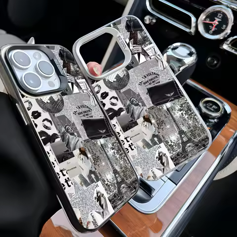 Epc V-Voltaire Z-Zadig Phone Case IMD Phone Case For IPhone 16 15 14 13 12 11 Pro Max Plus Color Sil