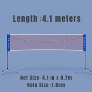 Shopping 4.1 / 5.1 / 6.7 Meter Portable Adjustable Badminton Pickleball Net Outdoor Net Post Tiang J