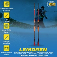 Lemoren Fire Shadow Fishing Rod 4-16lbs 1.98M/2.1M/2.28M Xwrap JP009 Original carbon blank fishing r