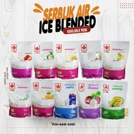 Serbuk Air Ice Blended Air Balang Pelbagai Jenis Perisa red leaf powder 1kg