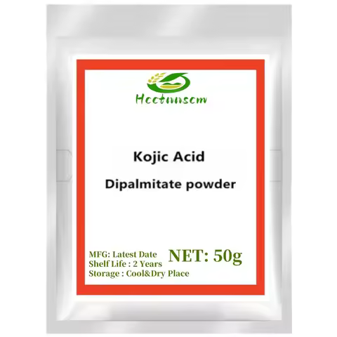 Hot Sale Kojic Acid Dipalmitate Powder Pure Cosmetics 99% Kojic Acid Soap Skin Whitening Serum Extra