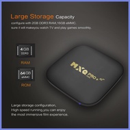 ❀Ready❀ MXQ PRO+ Tv Box Smart Tv 4k 5g Original Android Smart Tv Box For Non Smart Tv 4G RAM + 64G