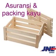 KAYU Special Wooden PACKING For PC aio/ monitor 22-24 " &amp; Tiki Delivery Only)