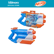 Nerf Guns Toy Super Soaker Twin Tide Water Blaster 2 Barrel Water Blasting Pump Action Kids Outdoor 