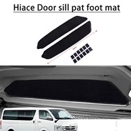 2pcs Hiace  kdh200 (2004-2019) Door sill pat foot mat  Interior Accessories car fioor mats hiace com