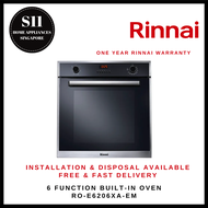 RINNAI RO-E6206XA-EM 70L 6 FUNCTIONS BUILT-IN OVEN - READY STOCKS &amp; DELIVER IN 3 DAYS
