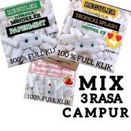 50g Busa filter klik double mix 3 rasa random ukuran reguler