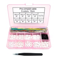 SH1.0 Connectors and Pre-Crimped Cables SH1.0mm for FPV Drone Flight Controller 15cm Wire