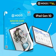 (New) ฟิล์มกระจก ผิวกระดาษ Hogo Paper Feel Glass For New iPad mini2024 / iPad Pro / iPad Air654 / Ge