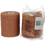 COBAN 3M medical self-adhesive elastic bandage, Tan color