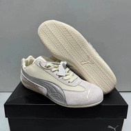 Full Top Layer Suede Brushed Color Pure Original Puma Racing Shoes Cloud White puma German Training 