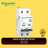Schneider MCB IC60N ACTI9 2P 25A 6kA | A9F74225