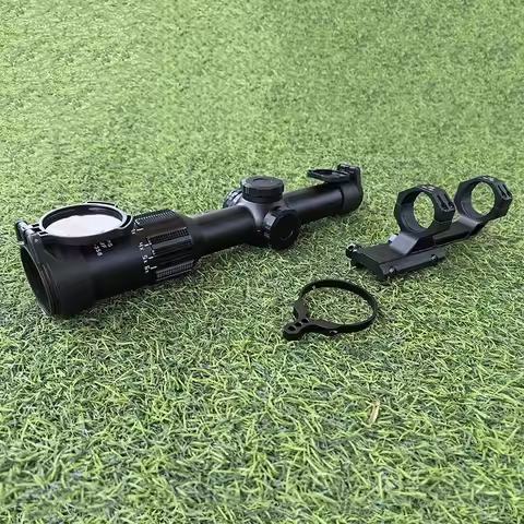 TANGO 6T 1-6x24 FFP Riflescope Equipped with Illuminated LPVO Speed Reticle and 20mm Mount for Tacti