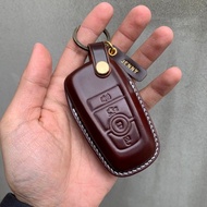 Ford 馬臀皮革鑰匙套 Focus Kuga Wagon Ranger Tourneo Connect