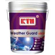 KTH Exterior Paint Weather Guard 18 Liter - 6800 - White - Cat Luar