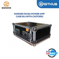 Sonore 6U Power Amp Flight Case with Wheels