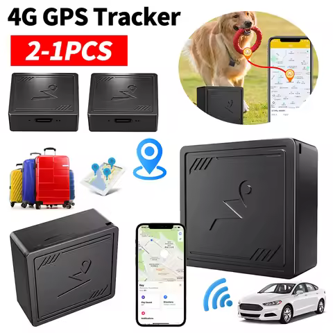 4G GPS Tracker Mini Vehicle GPS Locator Anti-Lost Recording Tracking Device for Elderly Children Pet