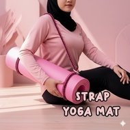 Adjustable Macrame Yoga Rope SB13B | Practical Stretching Yoga Strap | Yoga Matt | Aesthetic Macrame