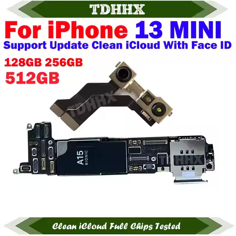 Mainboard For iPhone 13 MINI 13mini Motherboard with FACE ID Good Working Well Good Plate Clean iClo