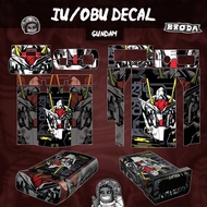OBU Sticker Waterproof "Gundam"