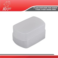 Light- Flash Diffuser For Godox Speedlite Tt600 Tt685 V850Ii V860