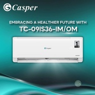 Casper Inverter Aircond | Penghawa Dingin 1.0hp TC-09IS36