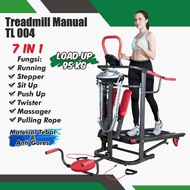 Alat Olahraga Lari Tredmil Treadmill Manual Kinetic Gym Dirumah TL 004