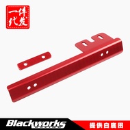 Car Modification Accessories Aluminum Alloy License Plate Frame Color Aluminum License Plate Frame L