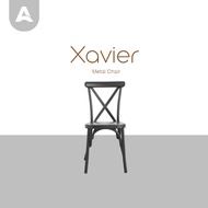Arturo - Xavier Solid Metal Chair