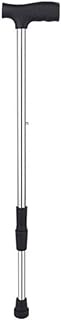 Walking Cane for Man/Woman Stainless Steel 8-Speed Adjustable Crutches Portable Retractable Crutches for The Elderly Mobility &amp; Daily Living Aids Fashionable