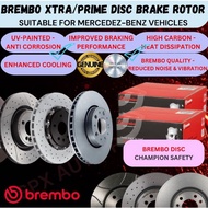 BREMBO GENUINE DISC BRAKE ROTOR FRONT FOR MERC C180 C200 [W204, C204, S204] '07-14YR (288MM) SET (2PCS)