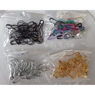 2.2 cm Light Bulb Safety Pin, 25 pieces