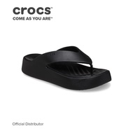 Crocs Women's Getaway Platform Flip in Black Crocs Flip Flops Women