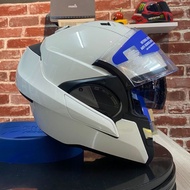 Shark Evo Es Blank White 180 Modular Flip Up Shark Helmets Shark Helmet Shark Helmets