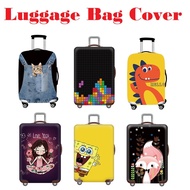 Thick Luggage Cover Travel Suitcase Protector Luggage Cover Dust-proof Cover Trolley Baggage Cover