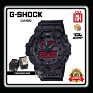 Casio G-shock Black Bold Red series GA700BBR / GA-700BBR-1A / GA-700BBR-1ADR Analog-Digital watch