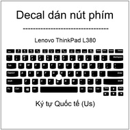 International (Us), Japan to Us character key buttons for Lenovo ThinkPad L380