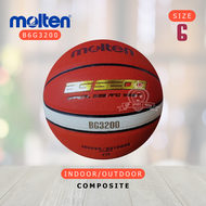Basketball MOLTEN BG3200 Size 67 ลูกบาสเกตบอล แท้ 100%