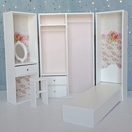 Nhà búp bê Barbie cỡ lớn (Búp bê 30cm) - (Hình thật 100%) Đồ chơi Nhà búp bê cho bé gái - Tulip Stor