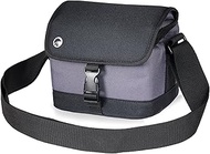 Praktica Luxmedia Bag for CSC Compact System, Mirrorless & Bridge Cameras - Black/Grey fits EOS M50/