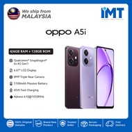 OPPO A5i Smartphone | Qualcomm Snapdragon 6s Gen1 4G | Paparan IPS LCD 6.67" | Kamera Belakang 8MP