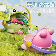 Children Jumping Little Frog Baby Educational Press Jumping Frog Jumping Green Toad Parent-Child Toy