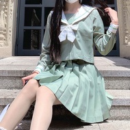 Yamagawa Club JK Original [Cardamom] Sailor Suit Summer Uniform Skirt jk Uniform Basic Suit