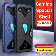 CASE ASUS PHONE 3 ROG 3 CARBON ANTI HEAT PROTECTION CAMERA ORIGINAL