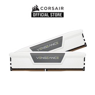 CORSAIR VENGEANCE DDR5 32GB (2x16GB) DDR5 5200Mhz (PC5-41600) C40 1.25V - White [CMK32GX5M2B5200C40W