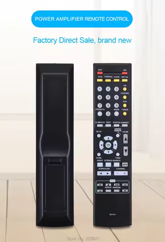 RC-1115 For Denon Remote Control AV System AVR930 AVR-390/1312 AVR-1311 AVR-391 DT-390XP AVR-2801 38