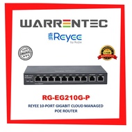 REYEE RG-EG210G-P REYEE 10-PORT GIGABIT CLOUD MANAGED POE ROUTER