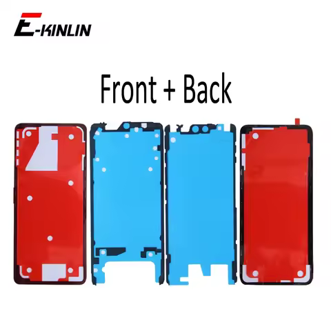 Front LCD Display Screen Adhesive Back Cover Rear Sticker Glue Tape For Xiaomi Poco F5 F6 M6 X6 Pro