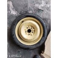 Tyre spare 5hole x pcd114 (135/90/16) Vellfire Noah Camry